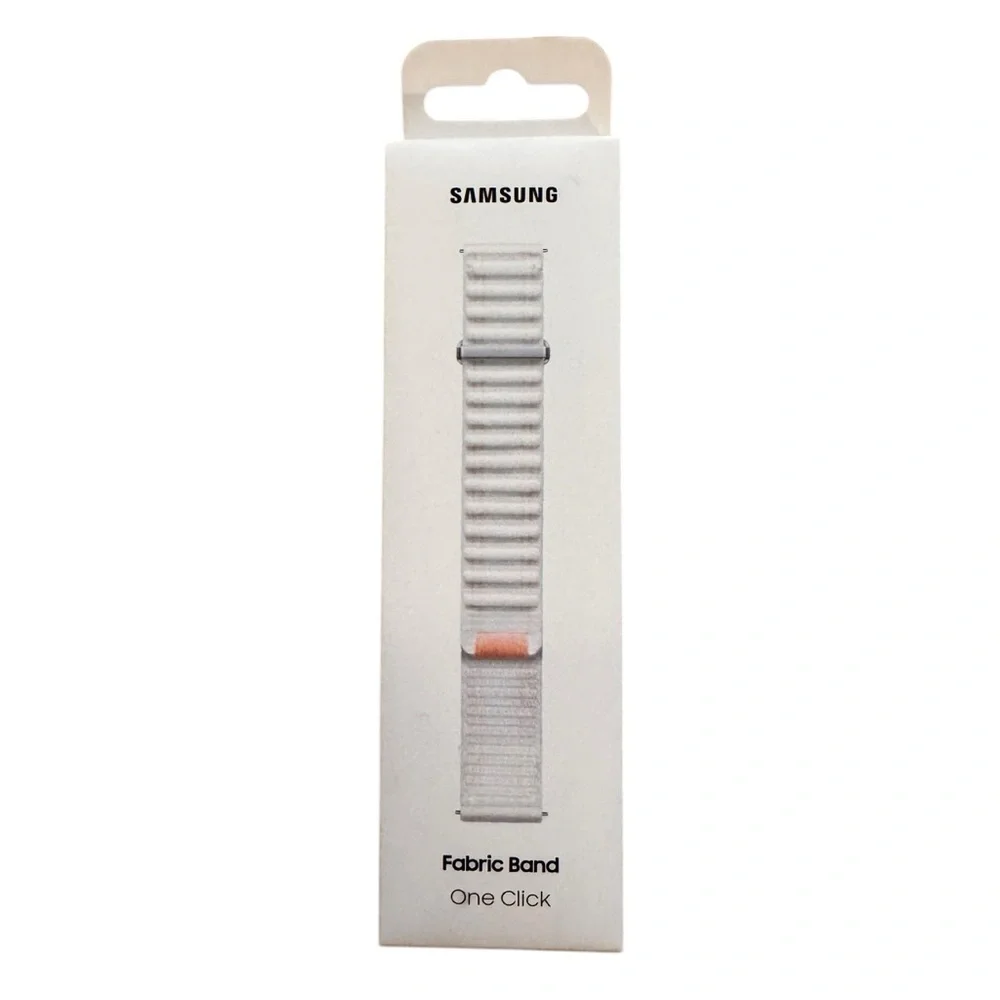 Samsung Galaxy Watch One Click Fabric Band NEW 20mm S/M Watch4 Series
